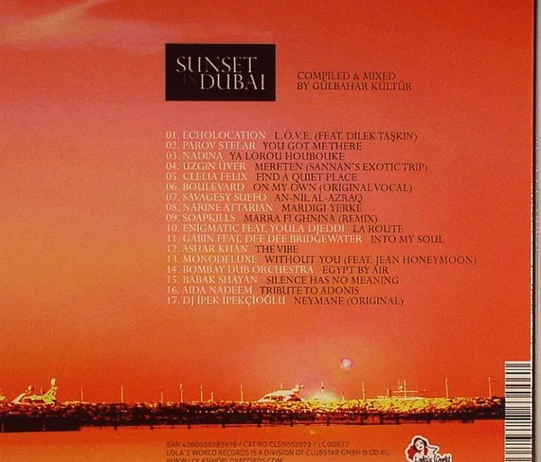 Various - Sunset In Dubai (CD, Comp) - Image 2