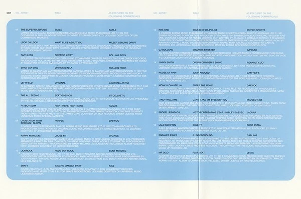 Various - Switched On (The Cool Sound Of TV Advertising) (2xCD, Comp) - Image 5