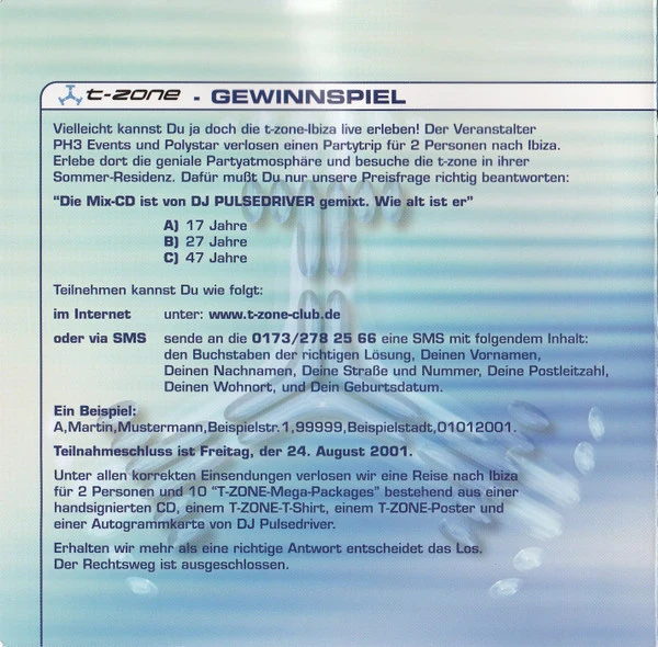 Various - T-Zone - Ibiza Edition (CD, Mixed + CD, Comp) - Image 5