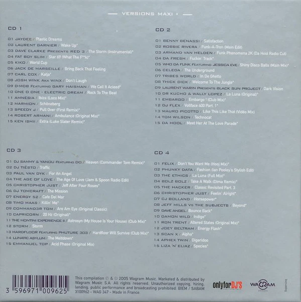 Various - Techno Anthology Chapter 1 (4xCD, Comp) - Image 4