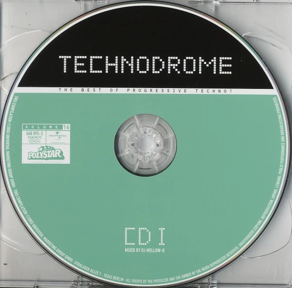 Various - Technodrome Volume 16 (CD, Copy Prot., Mixed + CD, Comp, Copy Prot.) - Image 3