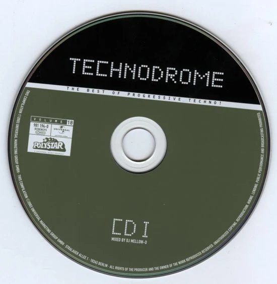 Various - Technodrome Volume 18 (CD, Copy Prot., Mixed + CD, Comp, Copy Prot.) - Image 3
