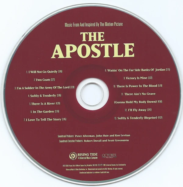 Various - The Apostle - Music From And Inspired By The Motion Picture (CD, Album) - Image 3