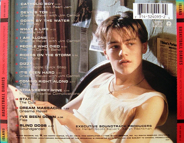 Various - The Basketball Diaries (Original Motion Picture Soundtrack) (CD, Comp) - Image 2