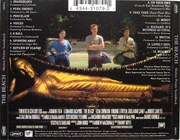 Various - The Beach (Motion Picture Soundtrack) (CD, Comp) - Image 2