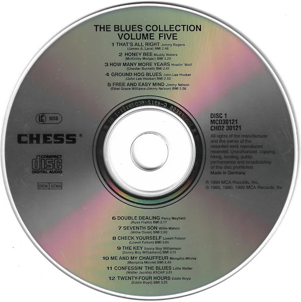 Various - The Blues Collection Volumes 5 & 6 (2xCD, Comp, RE) - Image 3