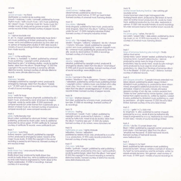 Various - The Chillout Annual 2002 (2xCD, Comp, Mixed) - Image 4