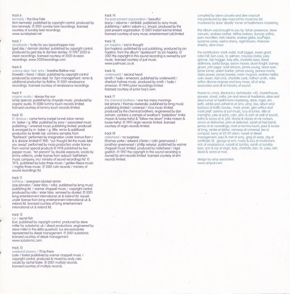 Various - The Chillout Annual 2002 (2xCD, Comp, Mixed) - Image 5
