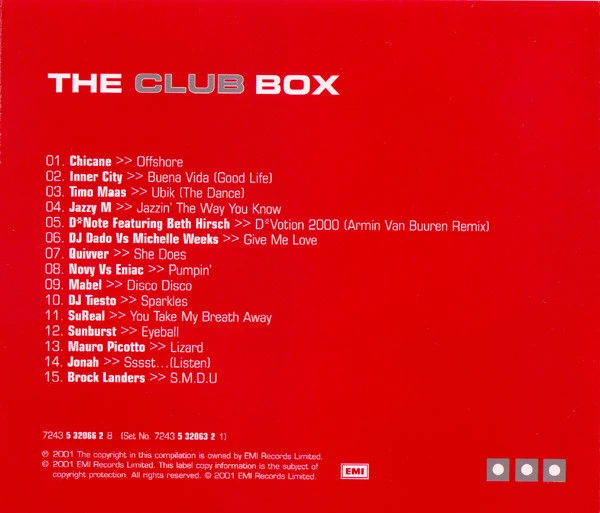 Various - The Club Box (3xCD, Comp) - Image 4