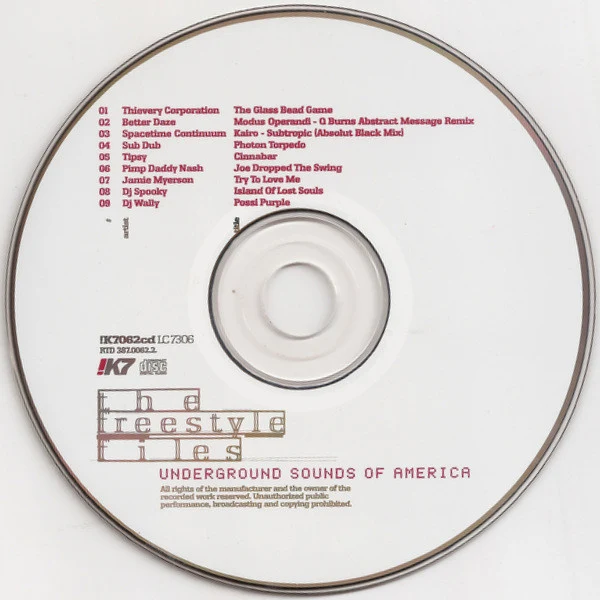 Various - The Freestyle Files - Underground Sounds Of America (CD, Comp) - Image 3