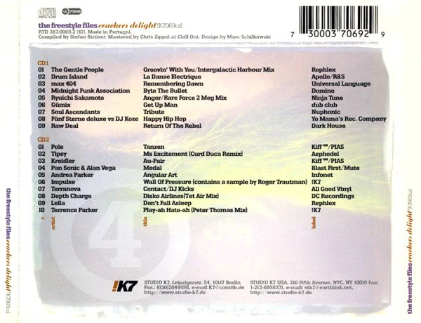 Various - The Freestyle Files Vol. 4: Crackers Delight (2xCD, Comp) - Image 2