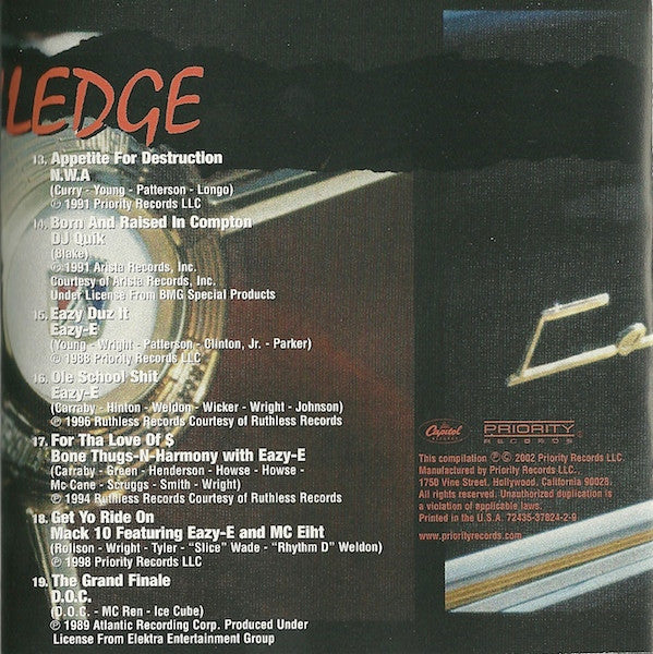 Various - The N.W.A. Legacy 2 (CD, Comp) - Image 4