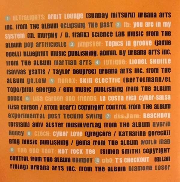 Various - The Orbit Lounge (CD, Album, Comp) - Image 2