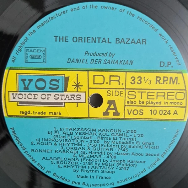 Various - The Oriental Bazar (LP, Comp) - Image 3