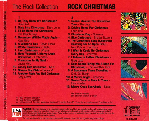 Various - The Rock Collection (Rock Christmas) (2xCD, Comp) - Image 3