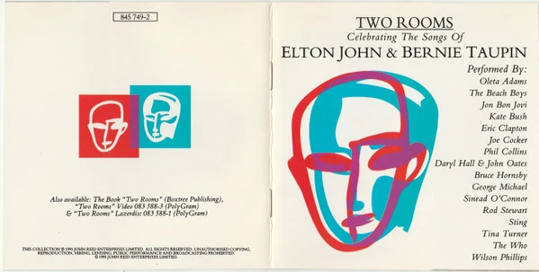 Various - Two Rooms - Celebrating The Songs Of Elton John & Bernie Taupin (CD, Album) - Image 5