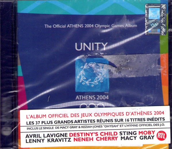 Various - Unity (The Official Athens 2004 Olympic Games Album) (CD, Album, Copy Prot.) - Image 2