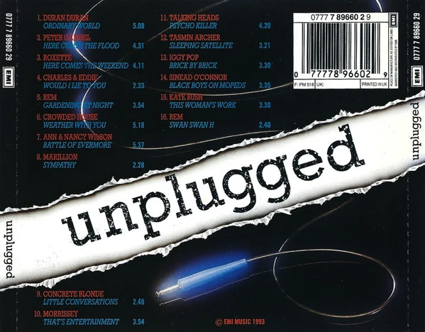 Various - Unplugged (CD, Comp) - Image 2