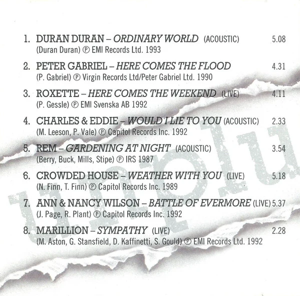 Various - Unplugged (CD, Comp) - Image 4