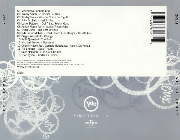 Various - Verve Today 2001 (CD, Comp) - Image 2