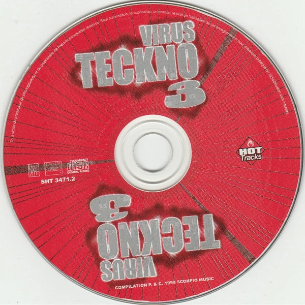 Various - Virus Teckno 3 (In House) (CD, Comp) - Image 3