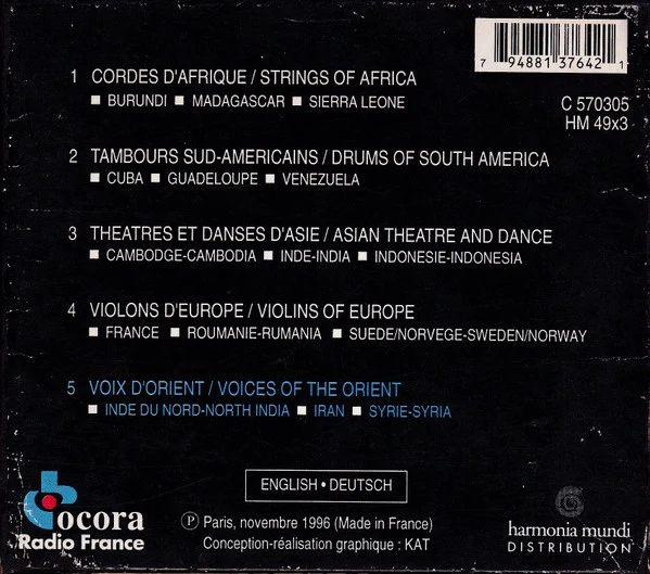 Various - Voix D'Orient = Voices Of The Orient (3xCD + Box, Comp) - Image 2
