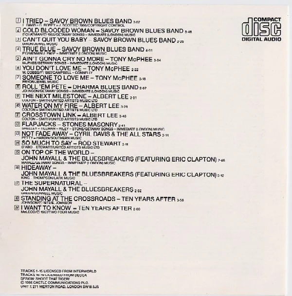 Various - White Boy Blues Volume 2 (CD, Comp) - Image 4