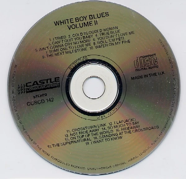 Various - White Boy Blues Volume 2 (CD, Comp) - Image 5