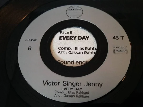 Victor Singer Jenny - Hold Me Tight / Every Day (7", Single) - Image 4