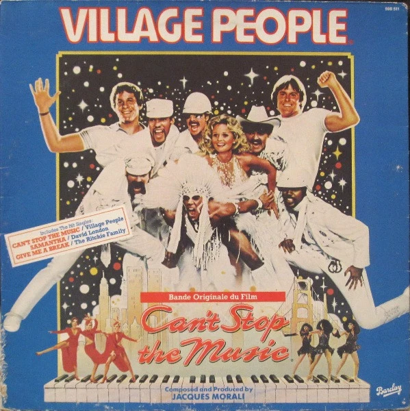 Village People - Can't Stop The Music - Bande Originale Du Film (LP, Album, Gat)