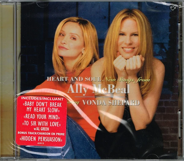 Vonda Shepard - Heart And Soul (New Songs From Ally McBeal) (CD, Album) - Image 2