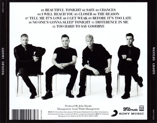 Westlife - Gravity (CD, Album) - Image 2
