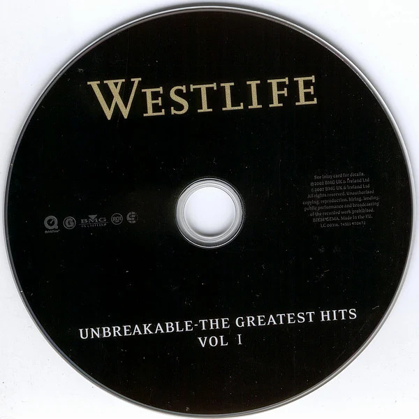 Westlife - Unbreakable - The Greatest Hits Vol. 1 (CD, Comp, Enh) - Image 4