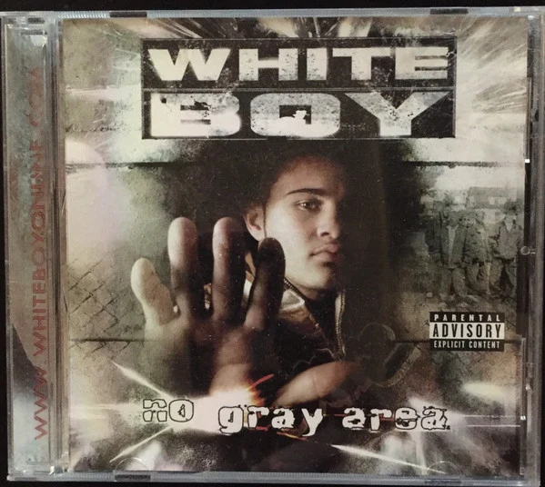 White Boy  - No Gray Area (CD, Album)
