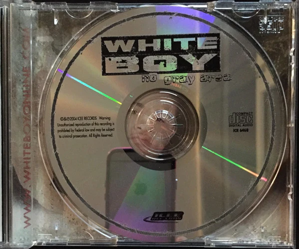 White Boy  - No Gray Area (CD, Album) - Image 3