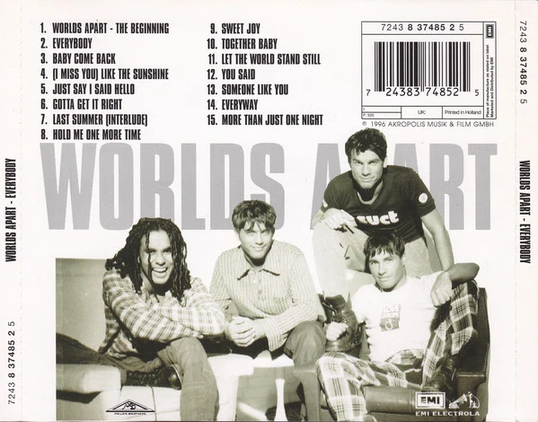 Worlds Apart - Everybody (CD, Album) - Image 2