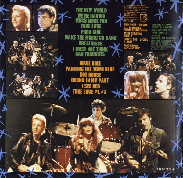 X  - More Fun In The New World (CD, Album, RE, RM) - Image 2