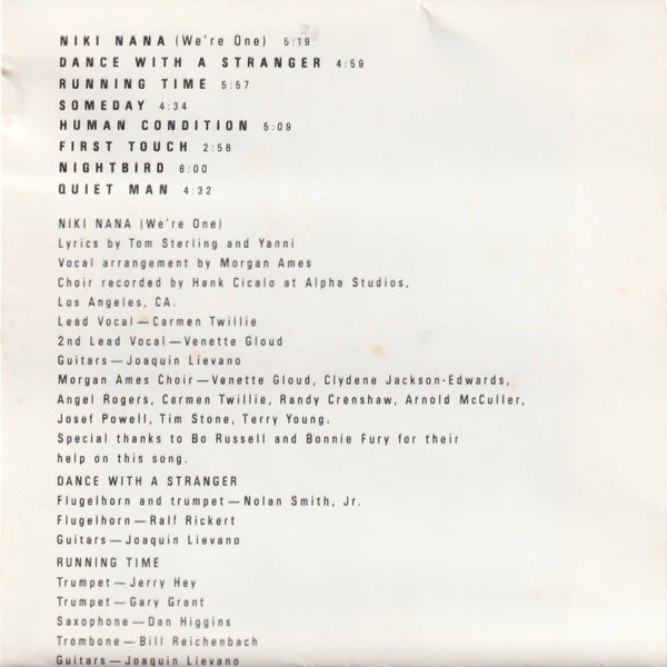 Yanni - Niki Nana (CD, Album) - Image 3