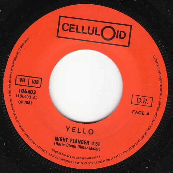 Yello - Night Flanger (7", Single) - Image 3