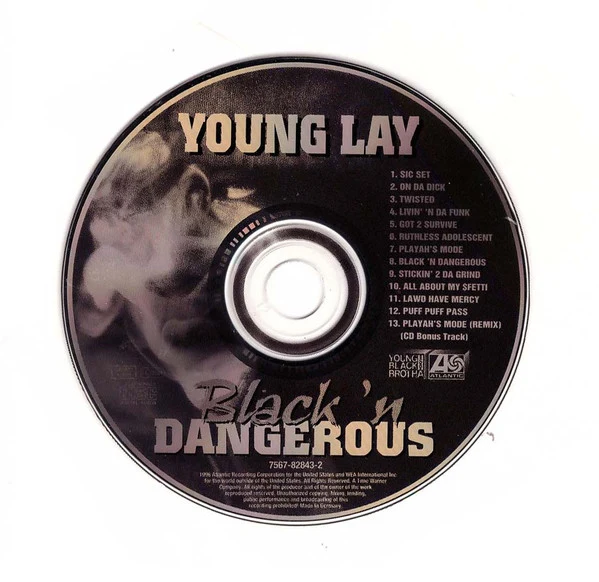 Young Lay - Black 'N Dangerous (CD, Album) - Image 5