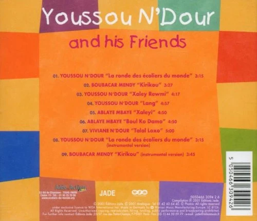 Youssou N'Dour - Youssou N'Dour And His Friends (CD, Comp) - Image 2