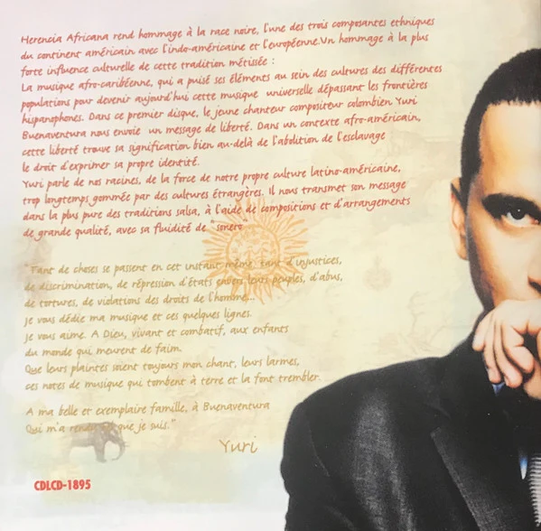 Yuri Buenaventura - Herencia Africana (CD, Album, RE) - Image 2